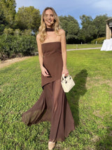 Valerie | Asymmetrical Maxi Dress