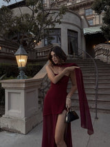 Valerie | Asymmetrical Maxi Dress