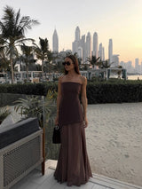Valerie | Asymmetrical Maxi Dress