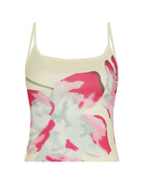 Kenia | Floral Print Mesh Two Piece Set