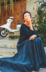 Hadley | Tiered Cheesecloth Maxi Skirt