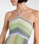 Clementine | Stripe Knit Gown