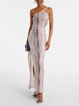 Isabella | One Shoulder Sequin Maxi Dress