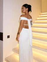 Althea | Elegant Backless Maxi Dress