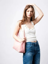 Margot | Distressed Leather Shoulder Bag