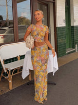 Amaris | Floral Print Two Piece Set