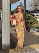 Amaris | Floral Print Two Piece Set