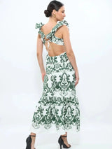 Haven | Ruffled Maxi Dress