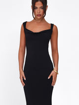 Ava | Satin Maxi Dress
