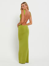 Ava | Satin Maxi Dress