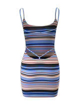 Zarelle | Stripe Bodycon Mini Dress