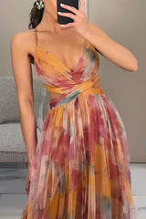 Giselle | Enchanting Floral Print Maxi Dress