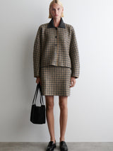 Arlette | Wool Check Jacket