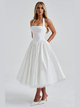 Cressida Midi Dress - Ivory