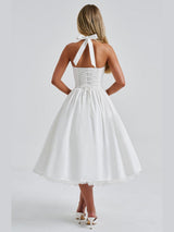 Cressida Midi Dress - Ivory