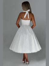Cressida Midi Dress - Ivory