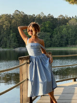 Ariana | Sleeveless Midi Sundress