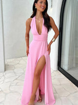 Margo | Halter Maxi Dress