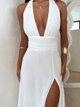 Margo | Halter Maxi Dress