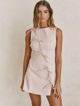 Kapri | Soft Sunset Midi Dress