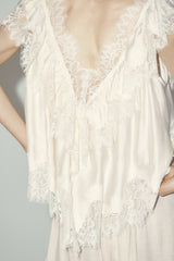 Harriet | Lace Panel Blouse