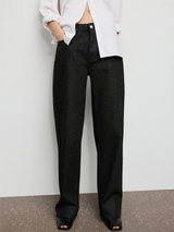 Elena | Shimmer Straight Leg Jeans