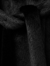 Celeste | Belted Faux Fur Coat