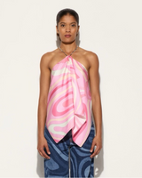 Tamsyn | Printed Halter Top