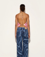 Tamsyn | Printed Halter Top
