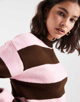 Riley | Striped Boxy Knit Sweater
