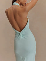 Lilliane Halter Maxi Dress