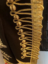 Sloane | Embroidered Military Jacket