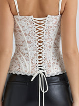 Isla | Lace Corset Top