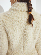 Camille | Faux Fur Sleeve Jacket