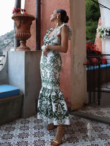 Haven | Ruffled Maxi Dress
