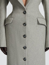 Ursula Coat - Light Grey Jacket Babyboo Fashion Premium Exclusive Design