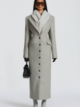 Ursula Coat - Light Grey Jacket Babyboo Fashion Premium Exclusive Design