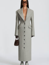 Ursula Coat - Light Grey Jacket Babyboo Fashion Premium Exclusive Design