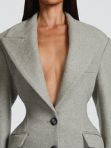 Ursula Coat - Light Grey Jacket Babyboo Fashion Premium Exclusive Design
