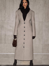 Ursula Coat - Light Grey Jacket Babyboo Fashion Premium Exclusive Design