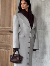 Ursula Coat - Light Grey Jacket Babyboo Fashion Premium Exclusive Design