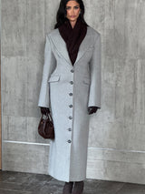 Ursula Coat - Light Grey Jacket Babyboo Fashion Premium Exclusive Design